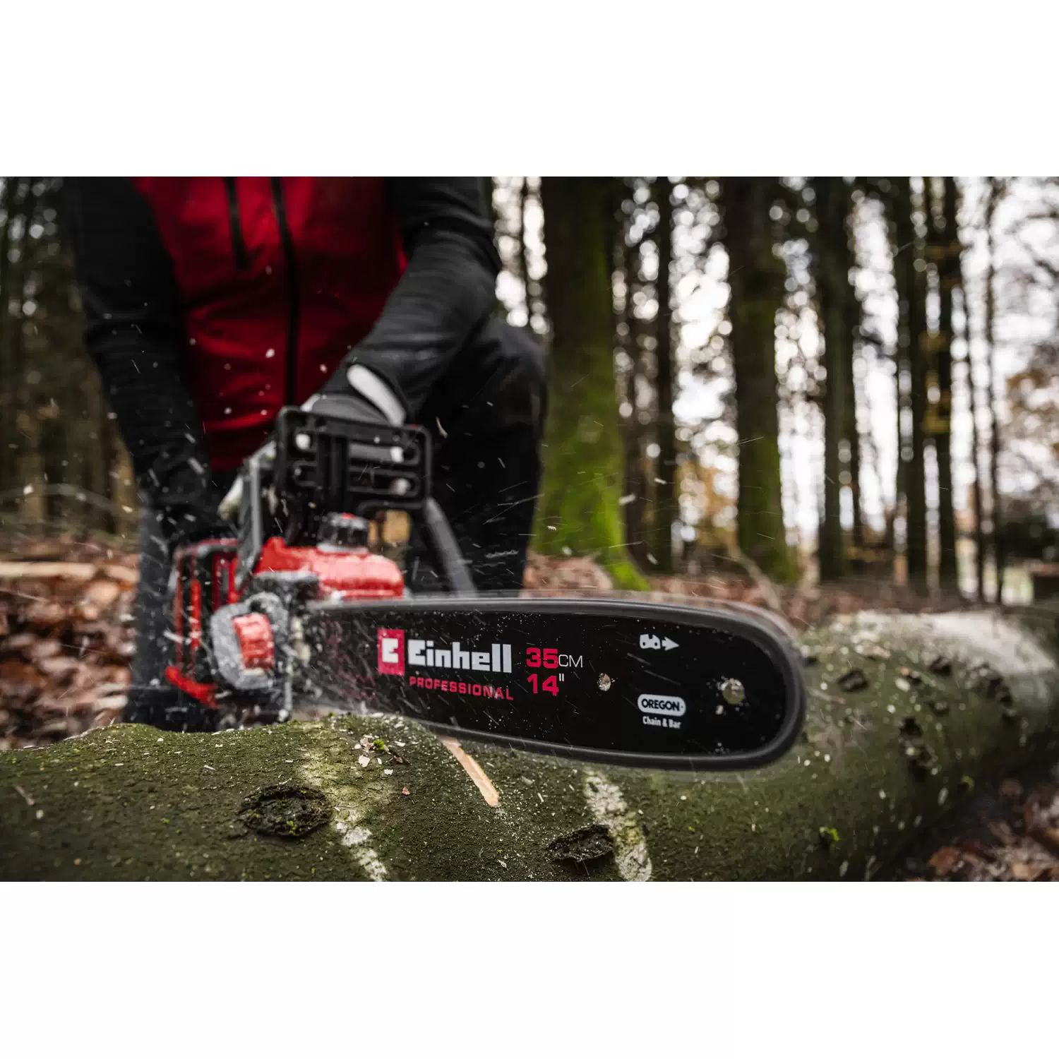 Einhell 4501781 36V 14" Cordless Brushless Chain Saw, GE-LC 36/35 Li-BL - Tool Only